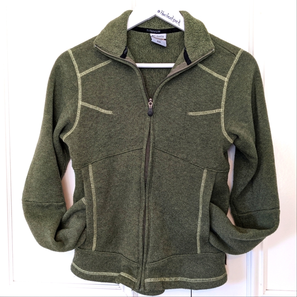 Columbia Titanium fleece zip up jacket
